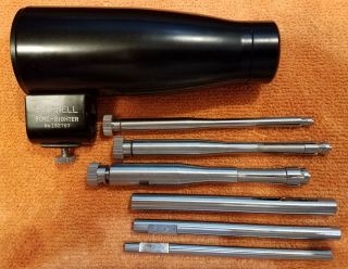 Vintage Bushnell Bore Sighter 74 - 3002 With Optional Arbor Kit And