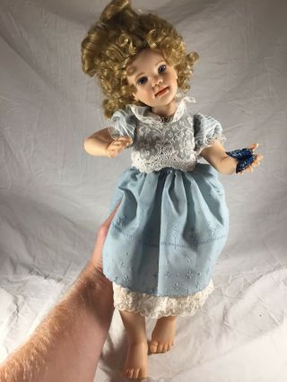Vintage Richard Simmons Doll Holding Butterfly