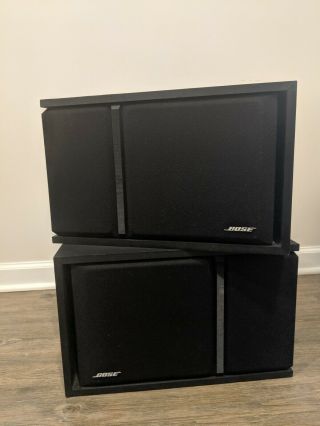 Vintage Bose 301 Series III - Direct - Reflecting Bookshelf Speakers - Black 2