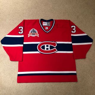 Patrick Roy Montreal Canadiens Ccm Vintage Xl Hockey Jersey Centennial 1993 Nwot