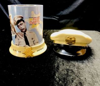 Vintage Andy Griffith Barney Fife mayberry cookie jar Rare Treat Hard To Find 4