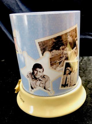 Vintage Andy Griffith Barney Fife mayberry cookie jar Rare Treat Hard To Find 5