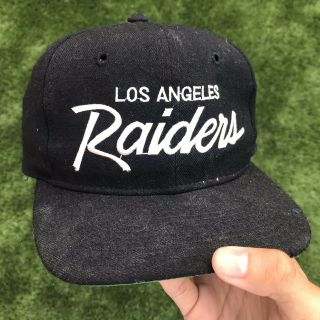 Los Angeles Raiders Sport Specialties Script Nwa Vintage The Pro
