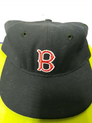Vintage 1950s - 1960s Boston Red Sox Baseball Cap By Tim Mc Auliffe,  size 7. 6