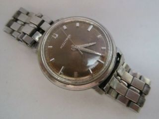 Vintage Bulova Accutron M5 Stainless Steel Watch Band Nr