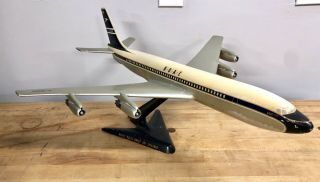 Vintage Metal Westway Boac Boeing 707 Aircraft Model / Rolls Royce Jetliner