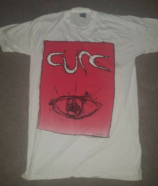 The Cure Vintage 1992 Wish Tour Concert T - Shirt - One Size Fits All