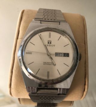 Vintage 70’s Tissot Watch Automatic White Dail / Order/