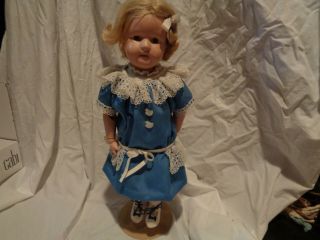 Antique Wooden Schoenhut Dolly Face Doll