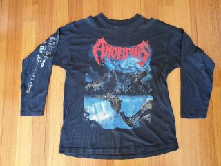 Vintage 1994 Amorphis Tales From The Thousald Lakes Mens Longsleeve Shirt Xl