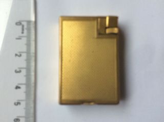 Vintage Dunhill Gold Plated Petrol Lighter 2