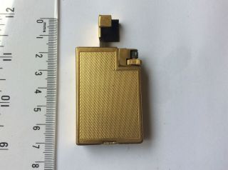 Vintage Dunhill Gold Plated Petrol Lighter 4