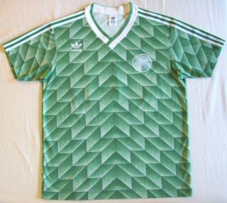 Vtg Adidas 1990 West Germany Away Jersey Shirt - Klinsmann 90 World Cup Jersey