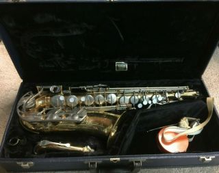 Vintage Vito Alto Sax Saxophone Made In Japan Serial 034884