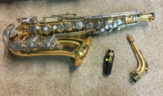Vintage Vito Alto Sax Saxophone Made in Japan SERIAL 034884 3