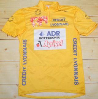 Adr Agrigel Bottecchia - Tour De France 1989 - Lemond Vintage Yellow Jersey - L