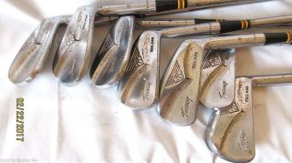 MRH SET Of 7 Vintage MacGregor Tourney M85 Golf Clubs Irons 2 - 9 NO 7 Iron 2
