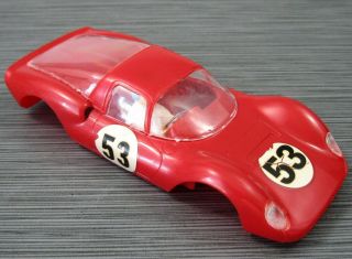 Slot Car Cox Ferrari Dino Berlinetta Body Vintage 1/24 Scale