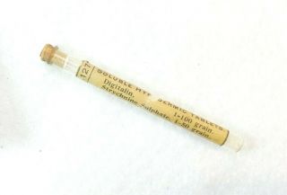 Rare Wwii U.  S.  Combat Medic Syringe Kit Medication Vial 1