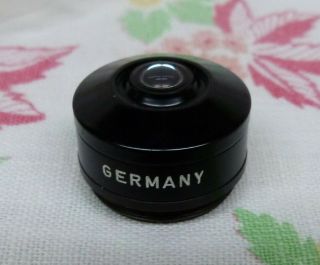 Vintage Microscope Condenser Lens German Germany Apl Oel 1.  25 2