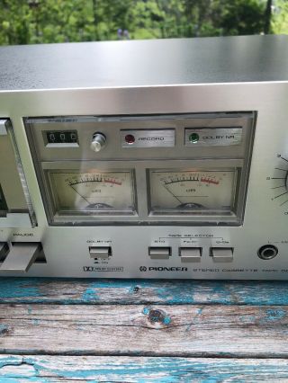 Vintage Pioneer CT - F500 Stereo Cassette Tape Deck Player/Recorder 3