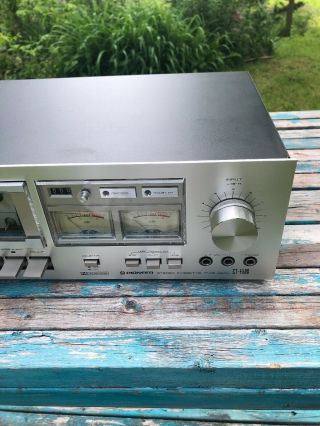 Vintage Pioneer CT - F500 Stereo Cassette Tape Deck Player/Recorder 4