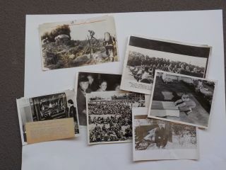 7 Wwii Press Photos German Engineers Flame Throwers Maginot Line Photograph Ww2