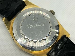 Vintage Aquastar 60´s Diver Watch For Collectors Swiss Made 7