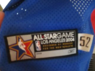 Reebok East Size 52 All Star Game Jersey Iverson Mens Blue Red Vintage j26 2