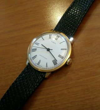 Vintage Rare 1979 Timex Marlin " Classic " Men 