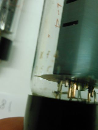 Vintage Matched Pair (2) Amperex Mullard EL34 6CA7 Vacuum Tubes Xf4 NOS Britain 4