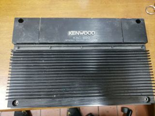 Vintage Old School Kenwood Kac - 820 Stereo Power Amplifier