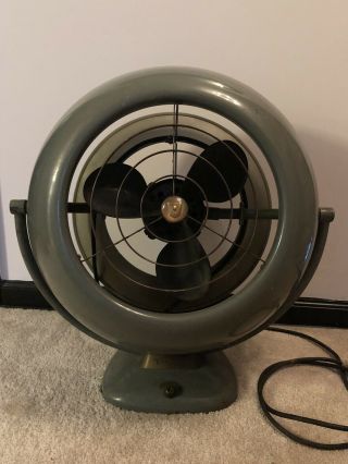 Vintage Large Retro Vornado Fan Industrial Design Model A 12d1 - 10 3 Speed