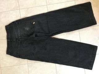 JNCO Roadkill 30W x 32L USA MADE 24 Inch - Black Jeans - Vintage 2