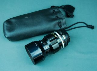 Vintage Nikon Nikkor - P·c Auto 1:2.  5 F=105mm Lens 535763