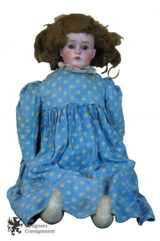 Antique Jdk Kestner 22 " Bisque Head German Character Doll Mold 166 D Young Girl