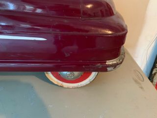 Vintage 1950’s Murray Comet V12 Full Size Pedal Car Paint EXC NR 4