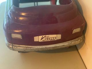 Vintage 1950’s Murray Comet V12 Full Size Pedal Car Paint EXC NR 8