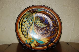 Vintage Gouda Pottery Bowl,  Ca.  1929