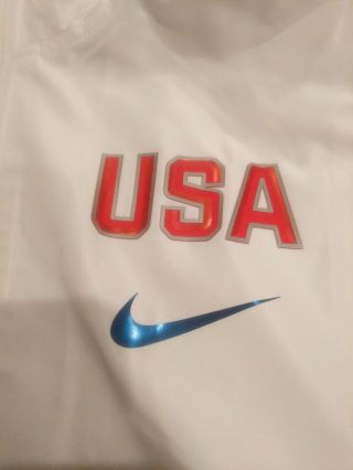 Very RARE Nike Player Issue 2016 RIO USA Basketball Jacket 3XL,  2 Length Olympics 2