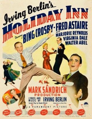 Vintage Movie 16mm Holiday Inn Feature 1942 Film Drama Adventure