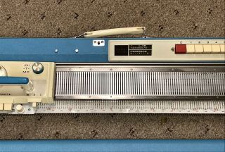 Vintage Brother Profile KH - 588 Knitting Machine Tools Accessories Blue Case 3