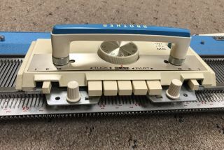 Vintage Brother Profile KH - 588 Knitting Machine Tools Accessories Blue Case 5