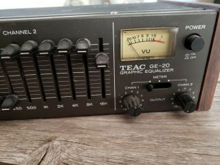 Vintage Teac Ge - 20 Graphic Equalizer Stereo