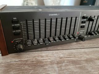 Vintage Teac Ge - 20 Graphic Equalizer Stereo 2