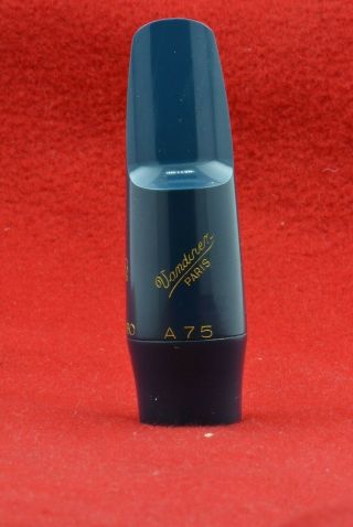 Vintage Vandoren A75 Blue Jumbo Jazz Alto Saxophone Mouthpiece France Paris