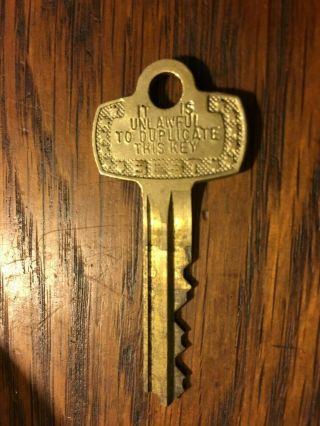 Vintage Kelloggs Company Best Padlock & Chain Collectible USA 6