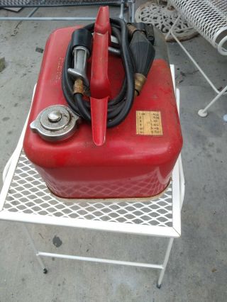 Vintage Mercury Marine Fuel Gas Tank 3 gallon 4