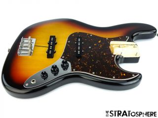 Fender Vintage 62 Ri Jazz Bass Loaded Body 1962 J Bass 3 Color Sunburst