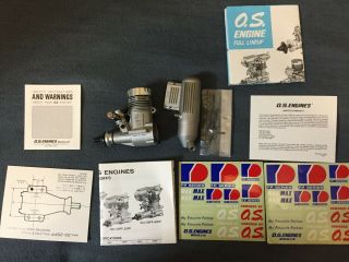 Vintage Os Max Fp 20 R/c Model Airplane Engine,  Perfect Compression